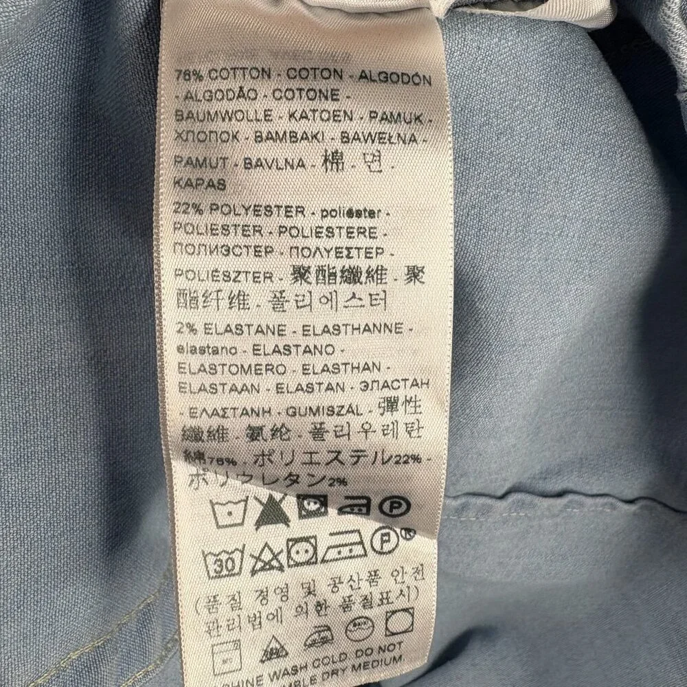 Levi's Tailored Fit Denim Buttondown Top - Picture 6 of 7